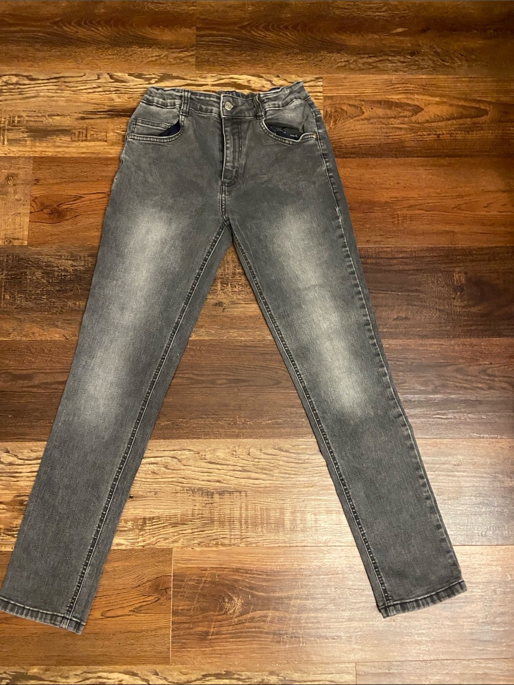 Boden Men's Slim Washed Gray Jeans